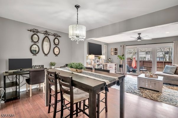 Chandelier, Dining room, Interior, Living room, Wood Texture Flooring