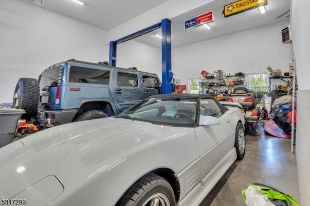 Garage, Interior, Recessed Lighting
