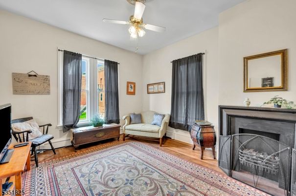 Fireplace, Interior, Wood Texture Flooring