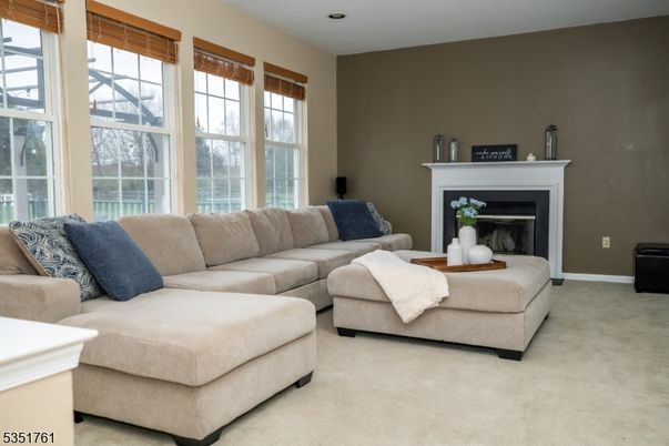 Fireplace, Interior, Living room, Recessed Lighting