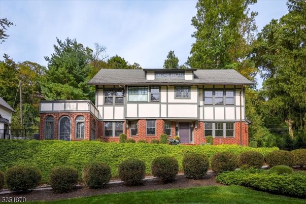 Exterior, Facade, Brick Facade, Tudor Revival