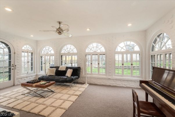 Interior, Living room, Piano, Recessed Lighting
