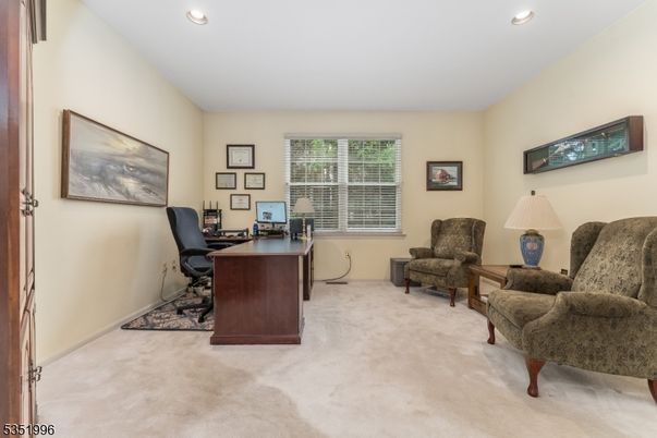 Home Office, Interior, Recessed Lighting