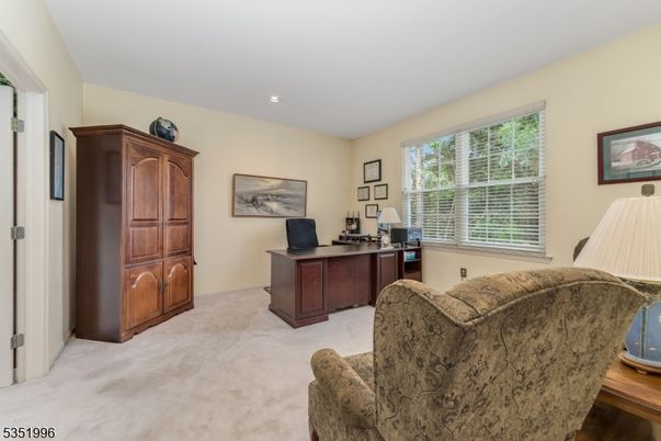 Home Office, Interior, Recessed Lighting