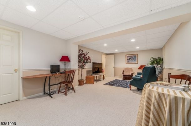 Home Office, Interior, Recessed Lighting