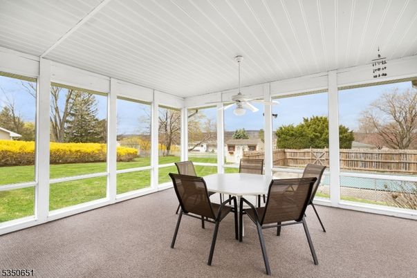 Dining room, Interior, Sun Room