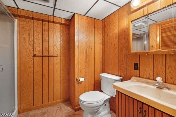 Bathroom, Interior, Wooden Walls