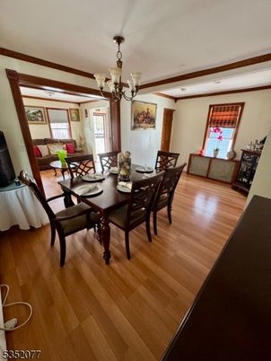 Chandelier, Dining room, Interior, Living room, Wood Texture Flooring