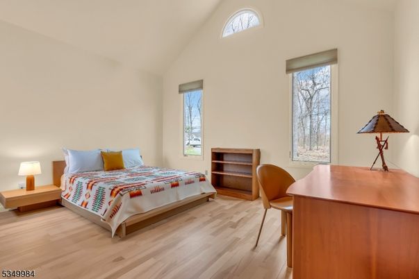Bedroom, Home Office, Interior, Wood Texture Flooring