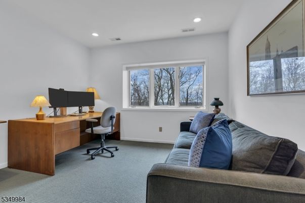 Home Office, Interior, Recessed Lighting