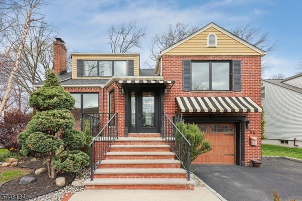 Attached, Exterior, Facade, Brick Facade, Tudor Revival