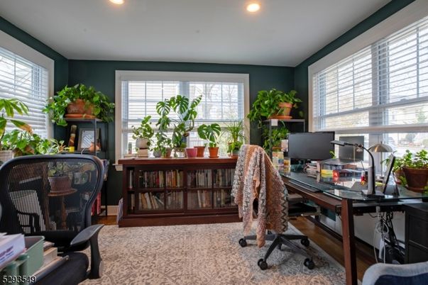 Home Office, Interior, Recessed Lighting