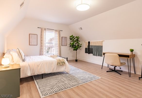 Bedroom, Home Office, Interior, Wood Texture Flooring
