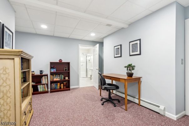 Home Office, Interior, Recessed Lighting