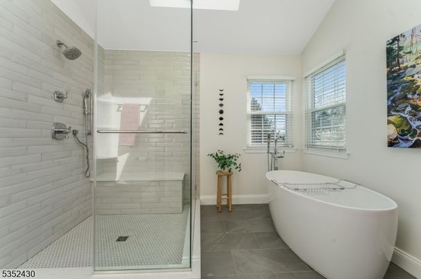 Bathroom, Free Standing Baths, Glass Shower, Interior