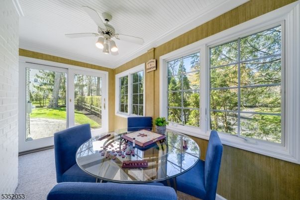 Dining room, Interior, Sun Room
