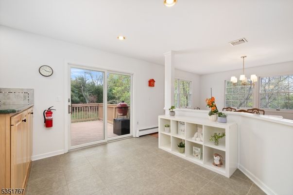 Chandelier, Dining room, Interior, Recessed Lighting