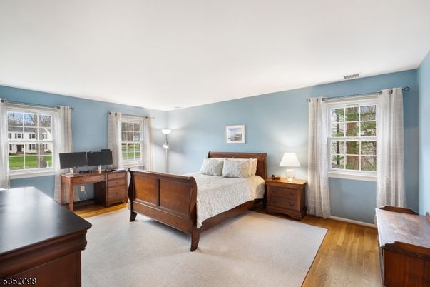 Bedroom, Home Office, Interior, Wood Texture Flooring