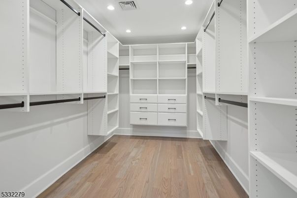 Interior, Recessed Lighting, Walk-in Closets, Wood Texture Flooring