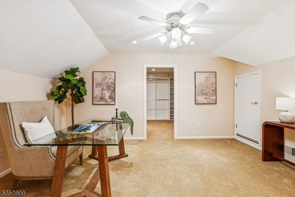 Home Office, Interior, Recessed Lighting