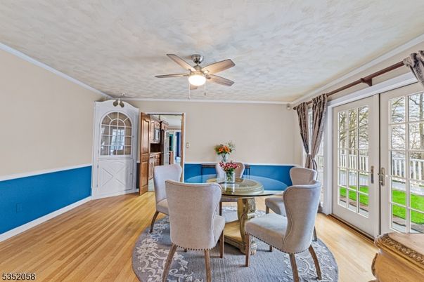 Dining room, Interior, Wood Texture Flooring