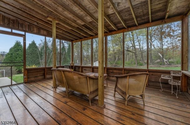 Interior, Sun Room, Wooden Beams, Wooden Ceilings, Wood Texture Flooring
