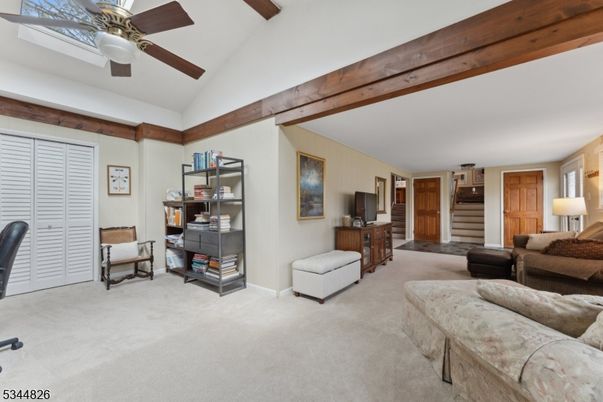 Interior, Living room, Wooden Beams