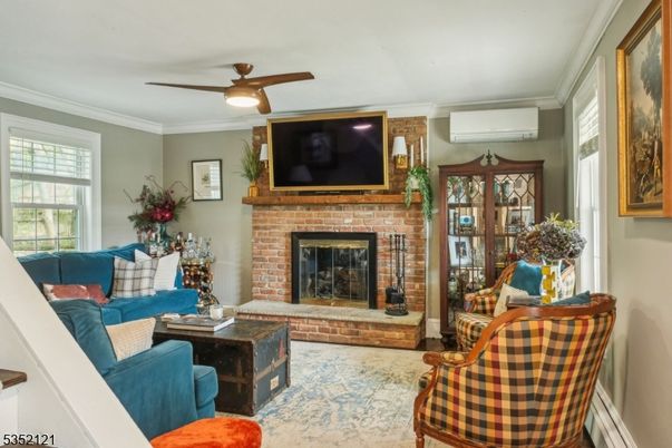 Fireplace, Interior, Living room
