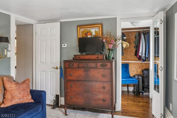 Interior, Walk-in Closets, Wood Texture Flooring