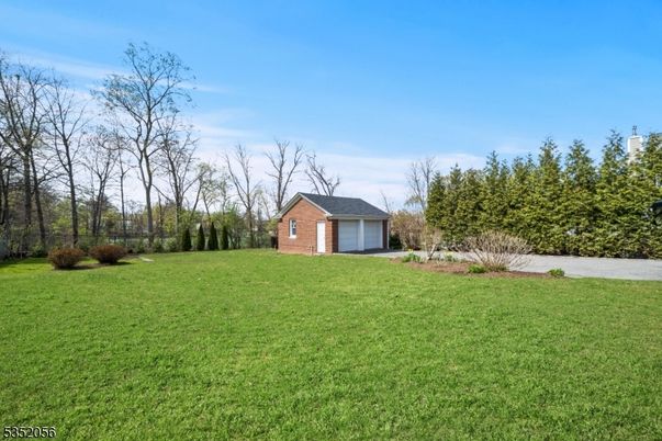 Backyard, Detached Garage, Exterior