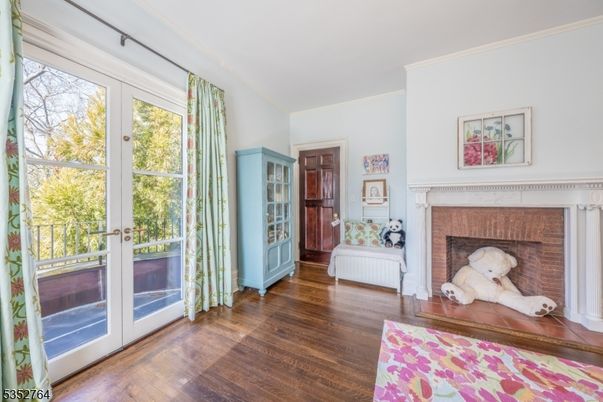 Fireplace, Interior, Wood Texture Flooring