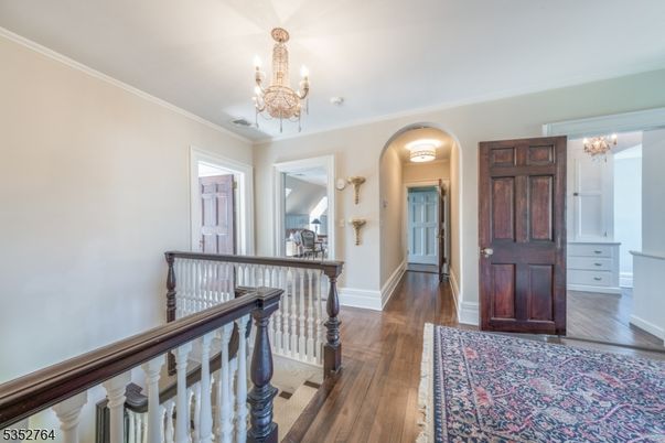 Chandelier, Interior, Wood Texture Flooring