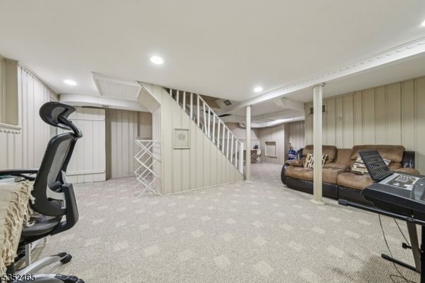 Fitness Equipment, Interior, Recessed Lighting