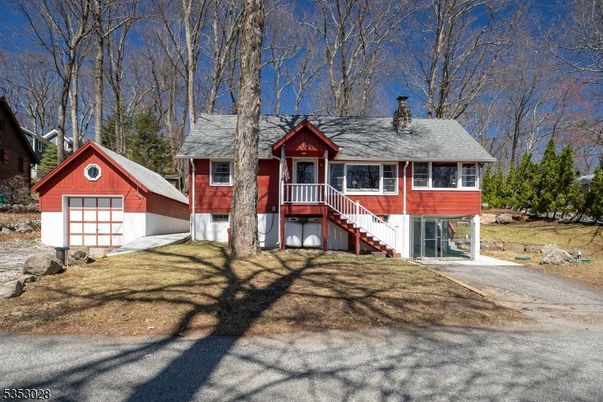 Detached Garage, Exterior, Facade, Cape Cod