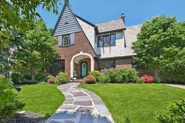 Backyard, Exterior, Facade, Brick Facade, Tudor Revival