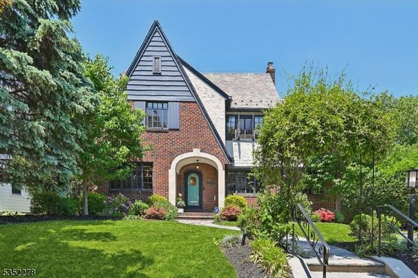 Exterior, Facade, Brick Facade, Tudor Revival