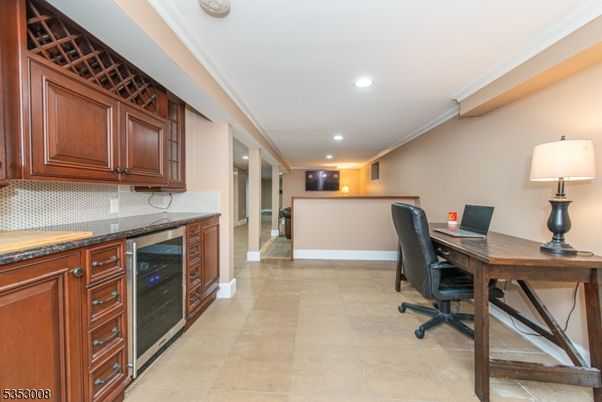 Home Office, Interior, Recessed Lighting