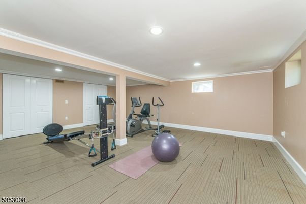 Fitness Equipment, Interior, Recessed Lighting