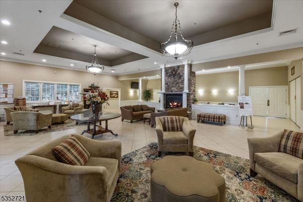 Fireplace, Interior, Living room, Pendant Lights, Recessed Lighting