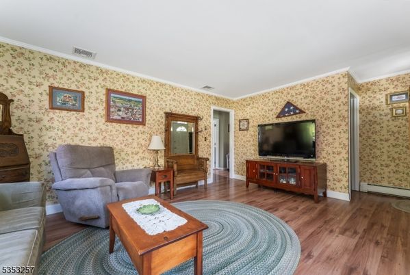 Interior, Living room, Stainless Steel Appliances, Wood Texture Flooring