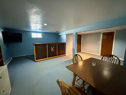 Dining room, Interior, Recessed Lighting