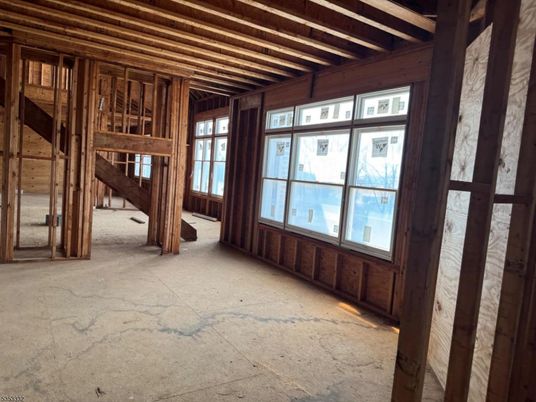 Empty room, Interior, Wooden Beams, Wooden Walls