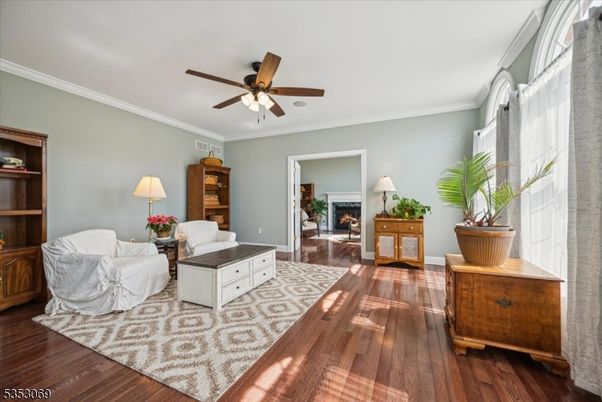 Fireplace, Interior, Wood Texture Flooring