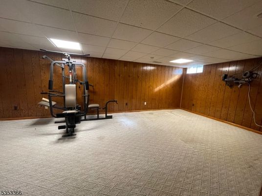 Fitness Equipment, Interior, Wooden Walls