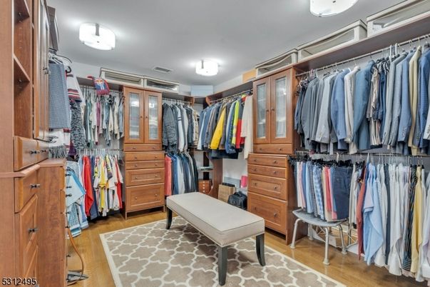 Interior, Walk-in Closets, Wood Texture Flooring