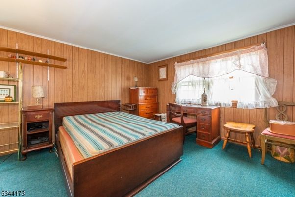 Bedroom, Home Office, Interior, Wooden Walls
