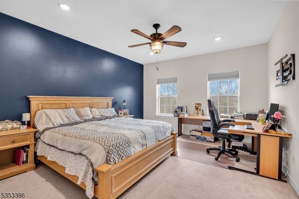 Bedroom, Home Office, Interior, Recessed Lighting