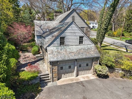 Attached, Exterior, Facade, Tudor Revival