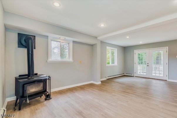 Interior, Recessed Lighting, Wood Texture Flooring