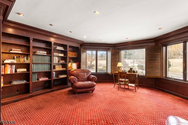 Home Office, Interior, Recessed Lighting